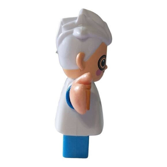 Little Tikes Waffle Blocks Scientist Figure Albert Einstein Buddies Replacement. - Picture 13 of 13